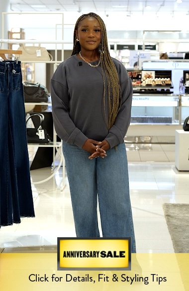 Ultrasoft Boxy Knit Crew Sweatshirt