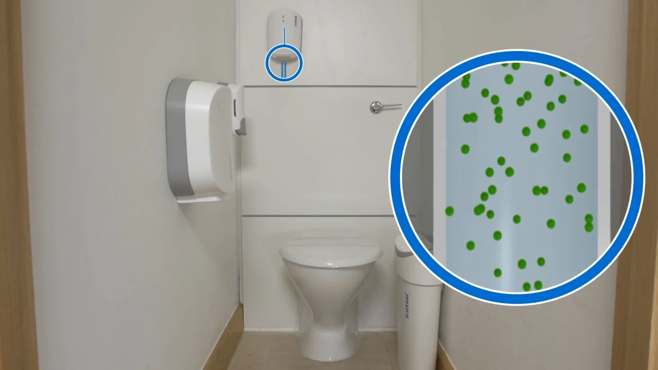 Distributeurs de désinfectant pour toilettes et urinoirs