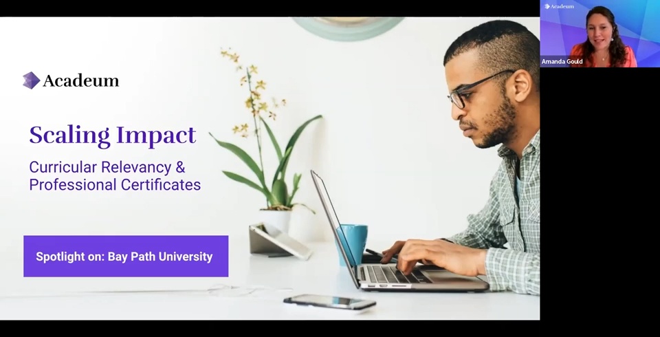 Scaling Impact through Curricular Relevancy at Bay Path University