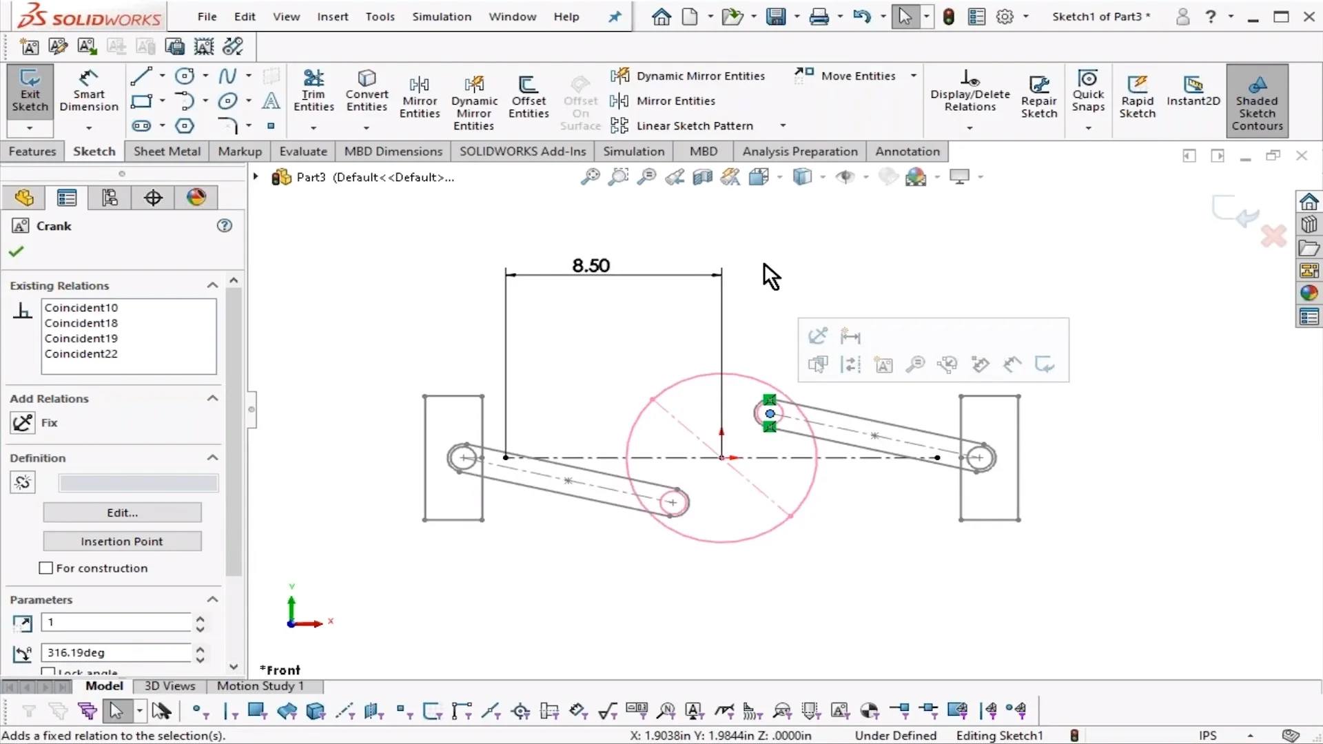Creating Layout-Based Assembly Design in SOLIDWORKS