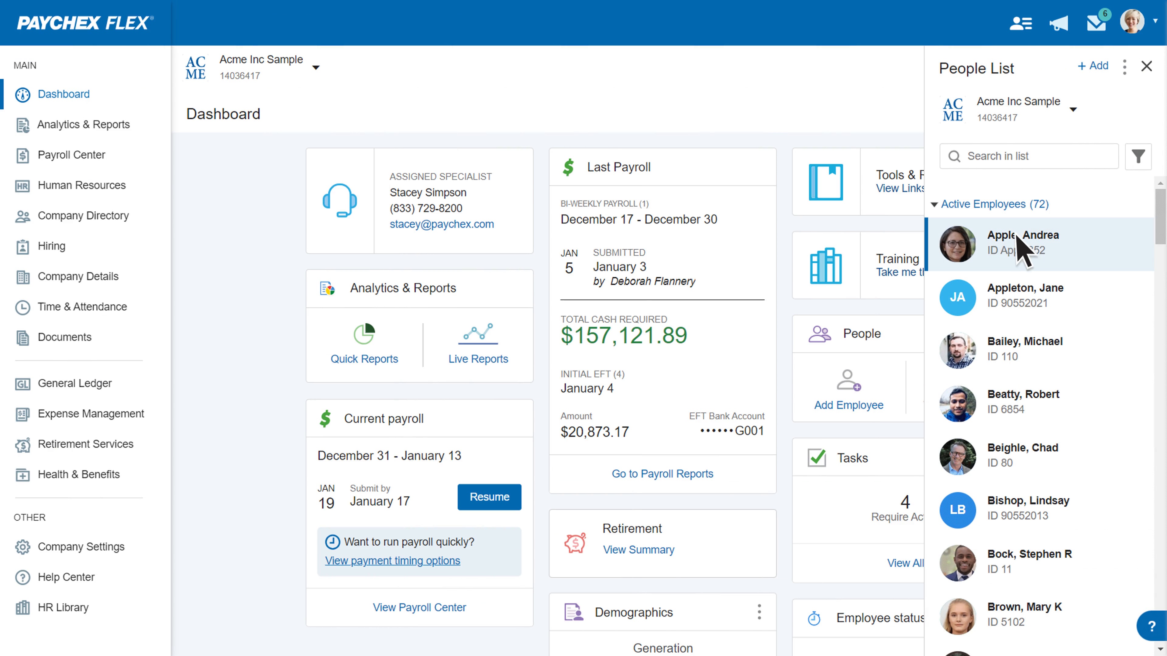 Paychex: Payroll & HR Solutions