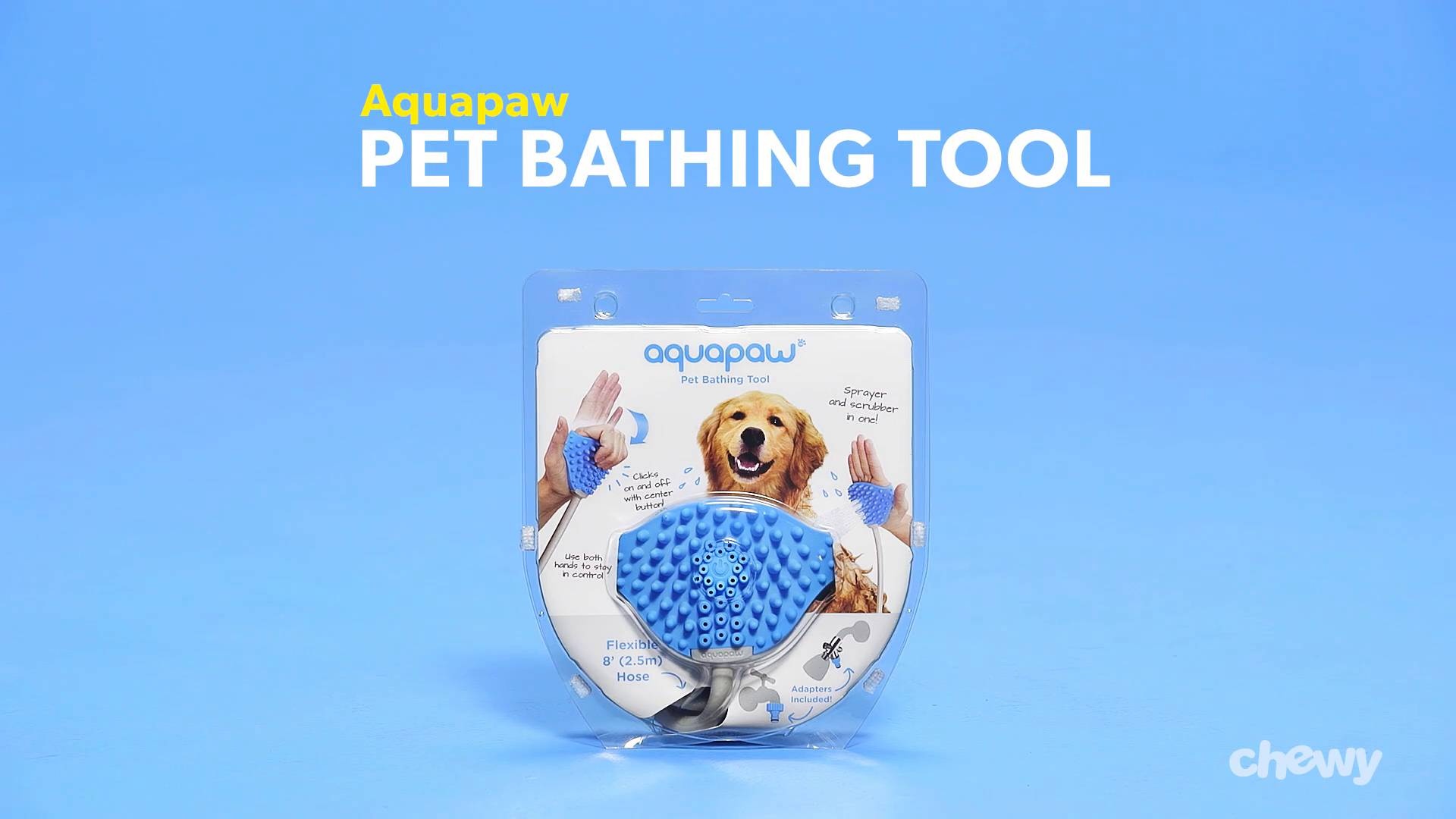 Aquapaw pet bathing deals tool