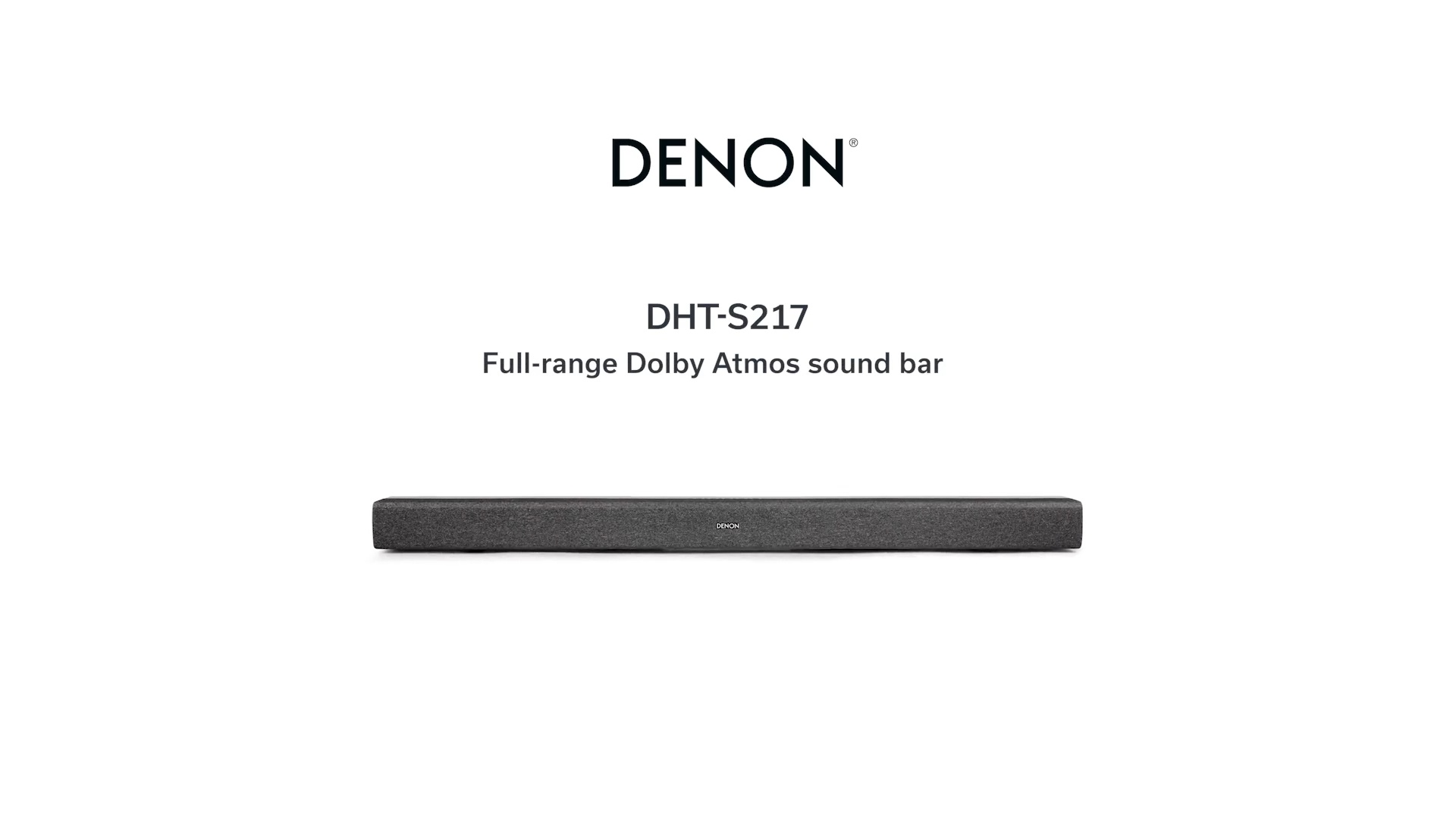 Denon S217_Product Overview