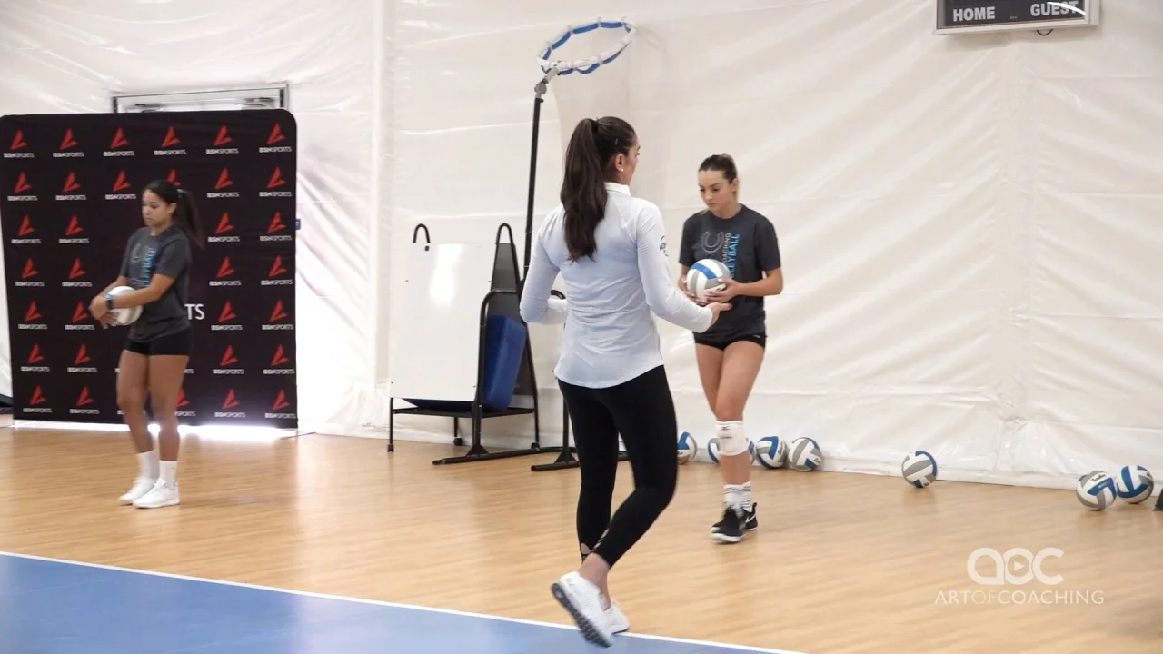 How to improve your volleyball serve - 3 steps to a powerful serve - The Art Coaching Volleyball