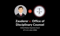 Picture of Zauderer v. Office of Disciplinary Counsel of Supreme Court of Ohio