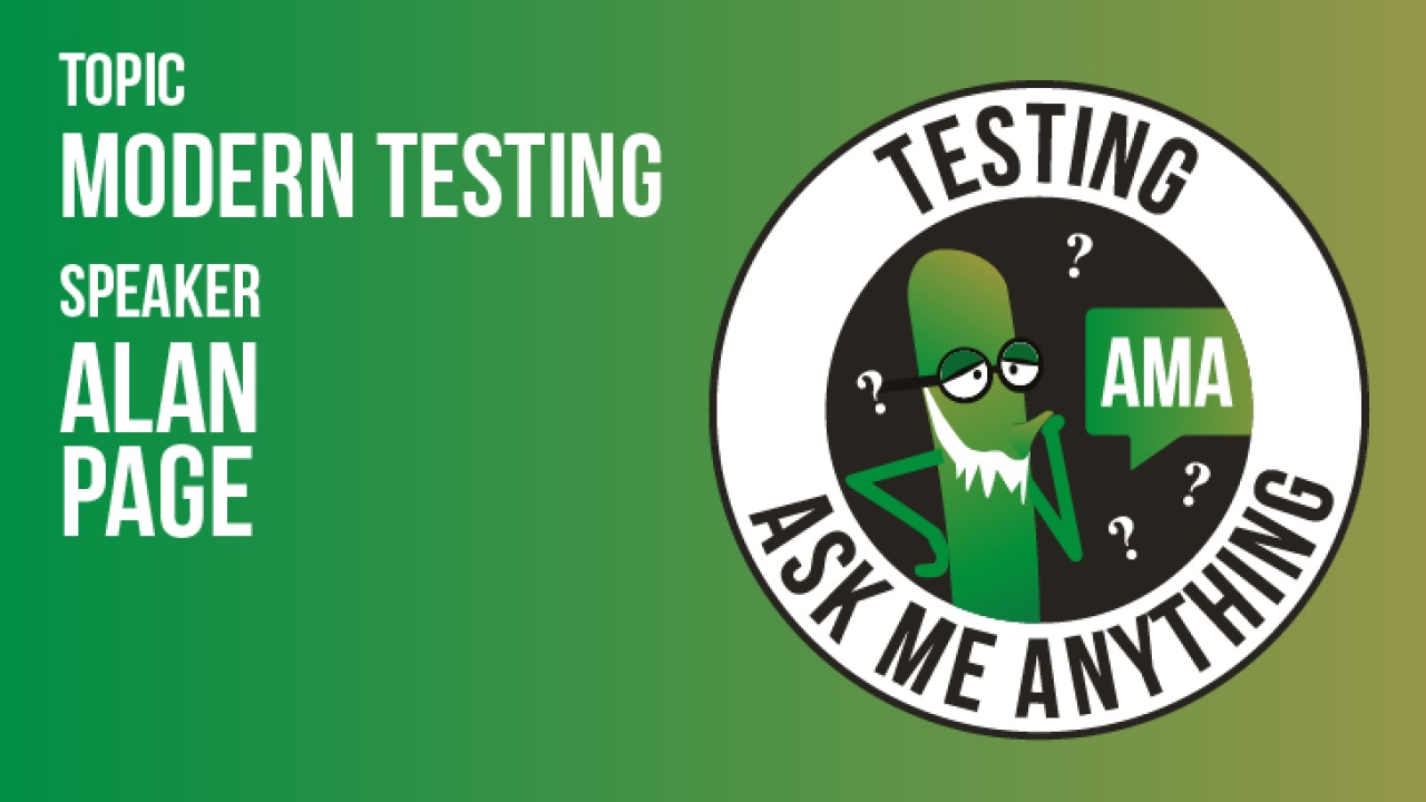 Ask Me Anything - Modern Testing image