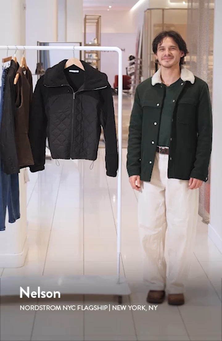 Gertrude Double Breasted Teddy Coat