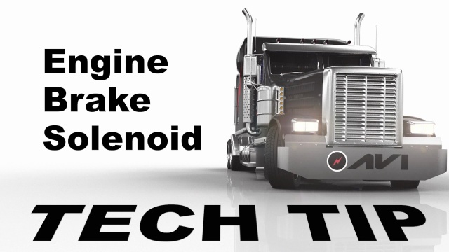 Heavy-Duty Tech Tip: Detroit DD16 Engine Brake Solenoid Troubleshooting