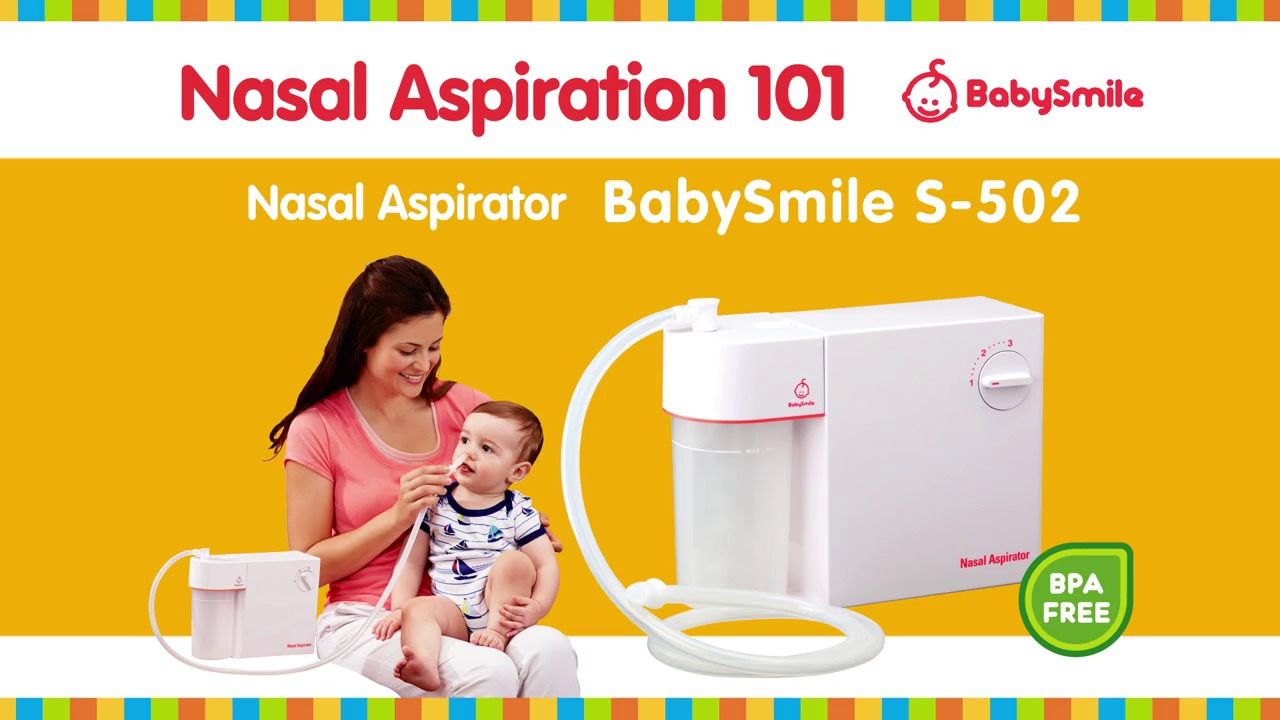 nasal aspirator baby smile