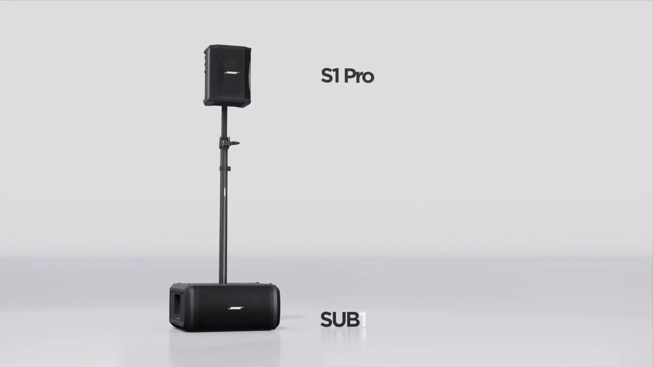 モバイルDJ用ポータブルPA｜Bose Professional
