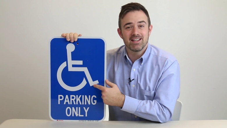 Handicapped Parking Only Signs