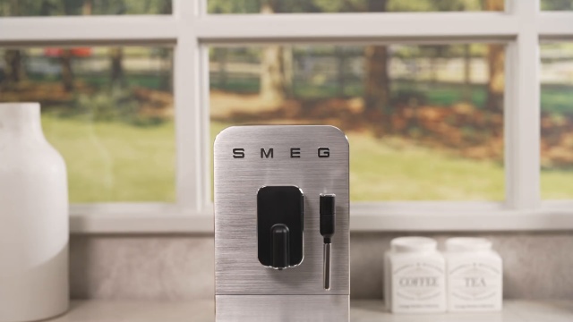 Smeg Bean To Cup Coffee Machine White BCC12WHMAU Appliances Online