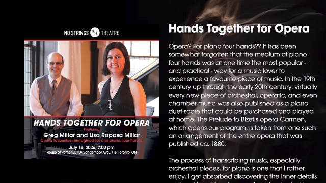 Hands Together for Opera