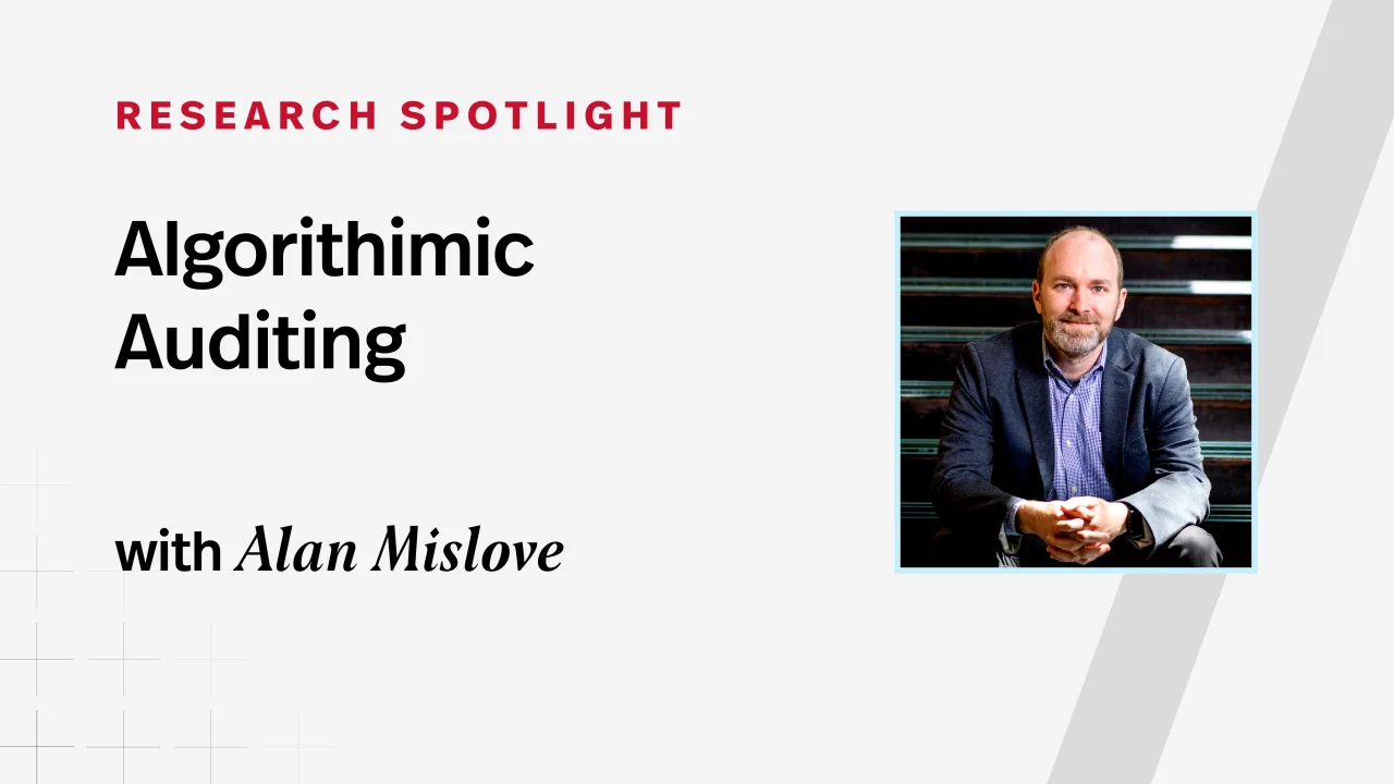 Research Spotlight: Alan Mislove on Algorithmic Auditing