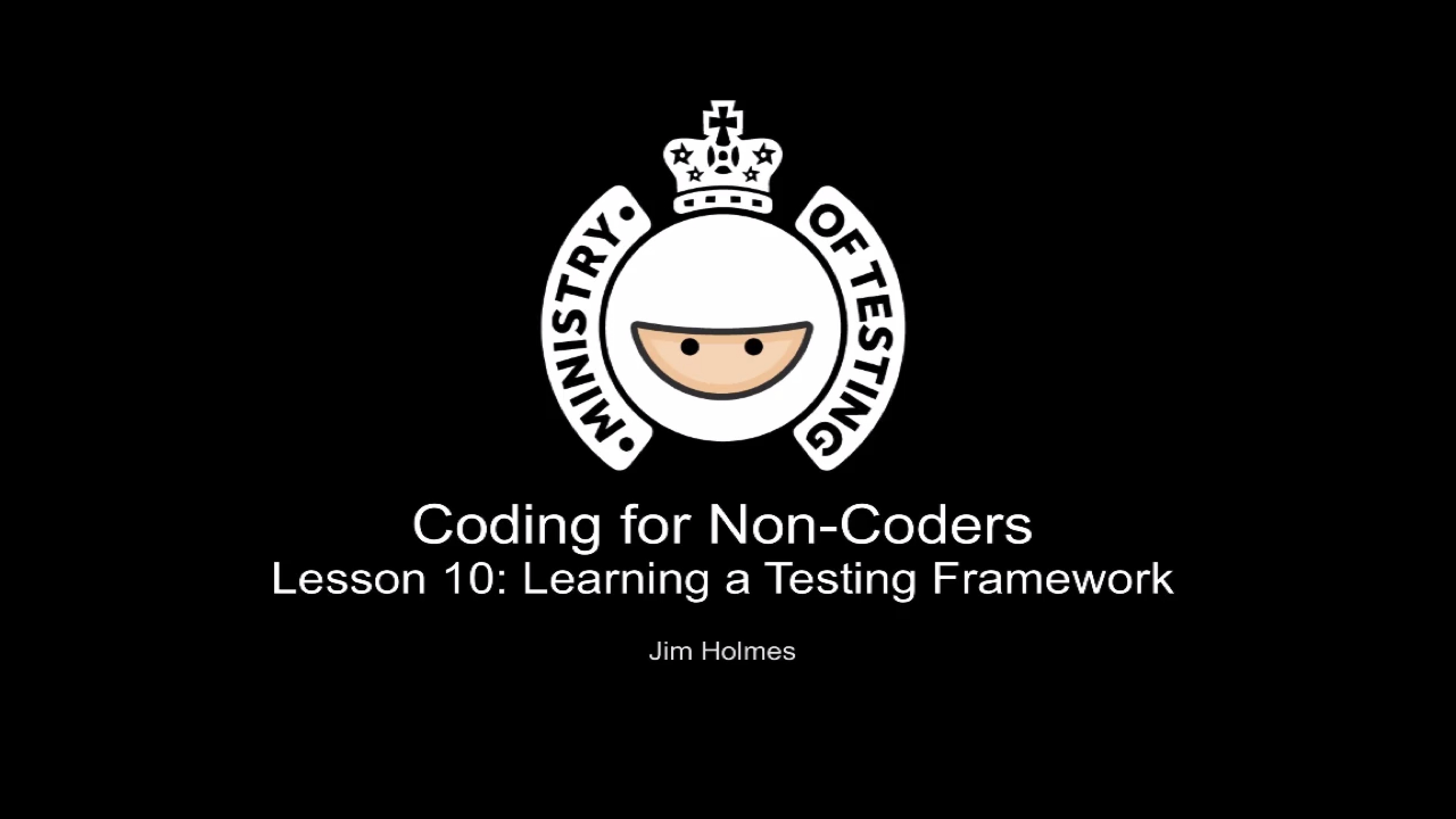Learning A Testing Framework