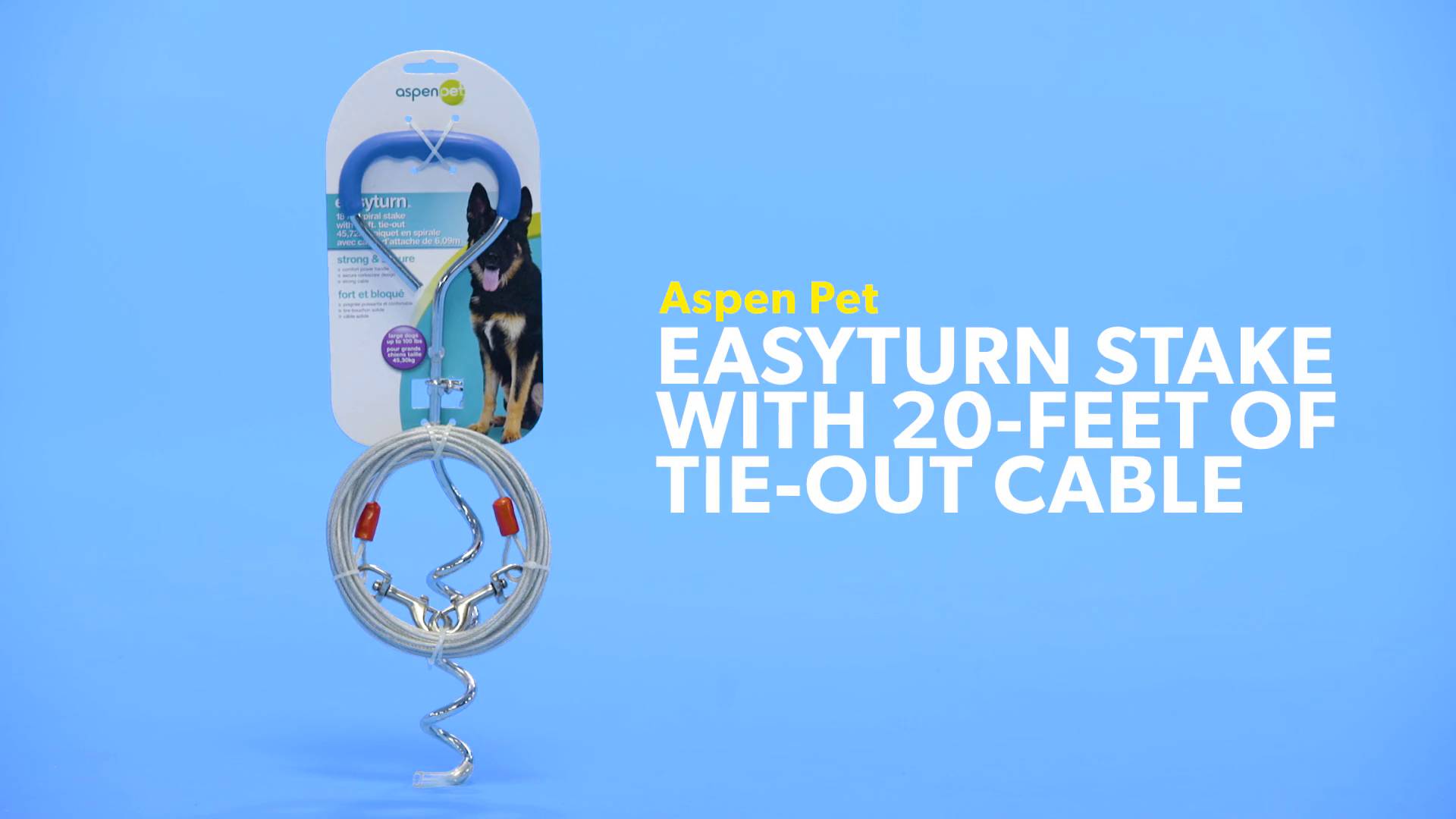 aspen petmate easyturn stake