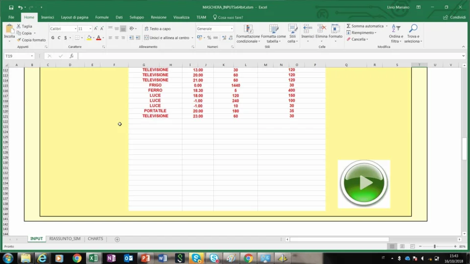 Using Excel as Front-/Back-end to Compose Script for Calculating Home  Heating Efficiency