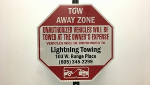 Tow Company Signs