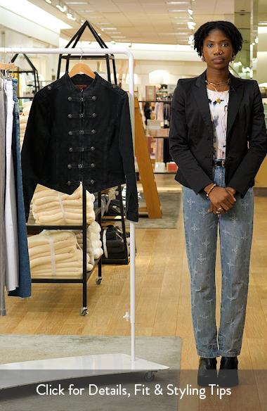 JADED LONDON Denim Drummer Jacket (Women) | Nordstrom