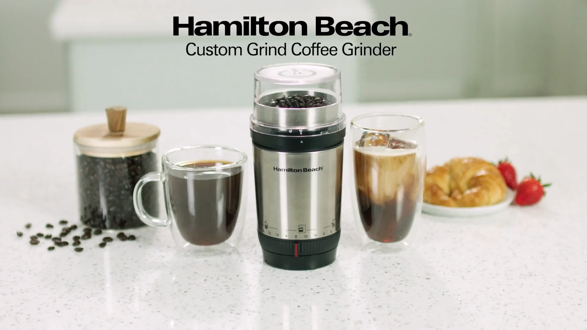 Hamilton Beach Stainless Steel Custom Grind™ Coffee Grinder