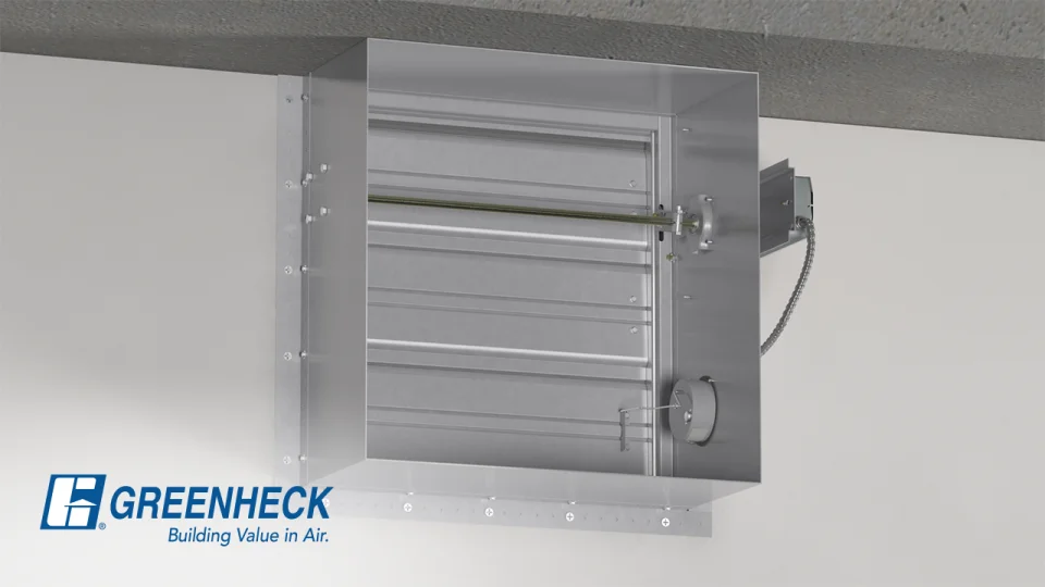Dynamic 1.5 Hour Rated Dampers - DFDAF-310 | Greenheck