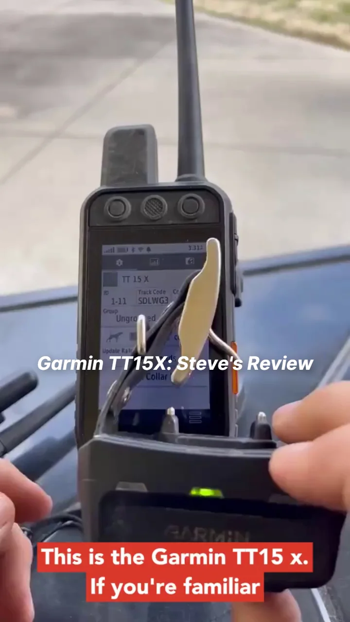 Garmin TT15X Tracking Training Collar Steve s Review