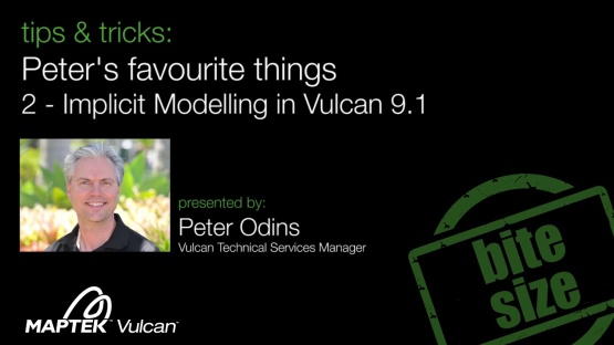 Tips & Tricks: Implicit Modelling in Vulcan 9.1
