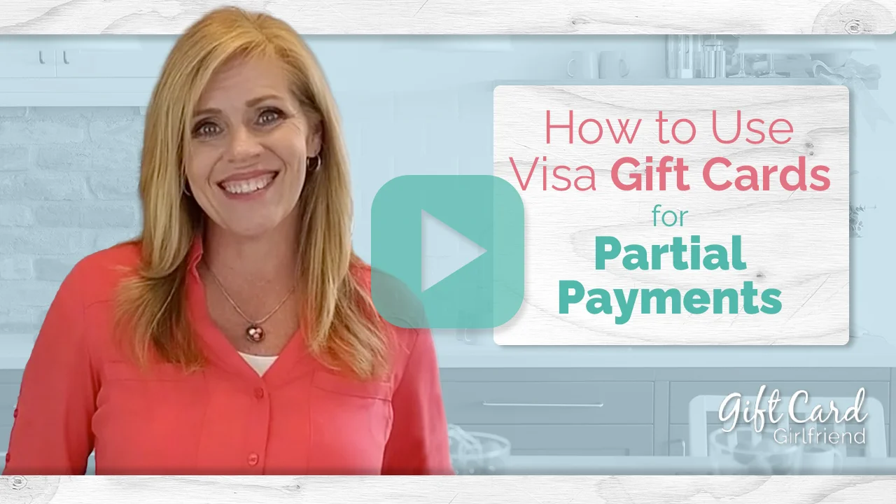 How to Use Visa Gift Cards Online for Partial Payment