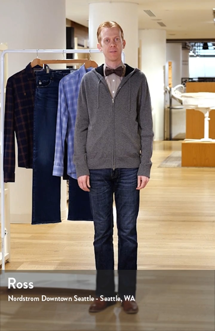 Vince Cashmere Zip Hoodie Sweater | Nordstrom