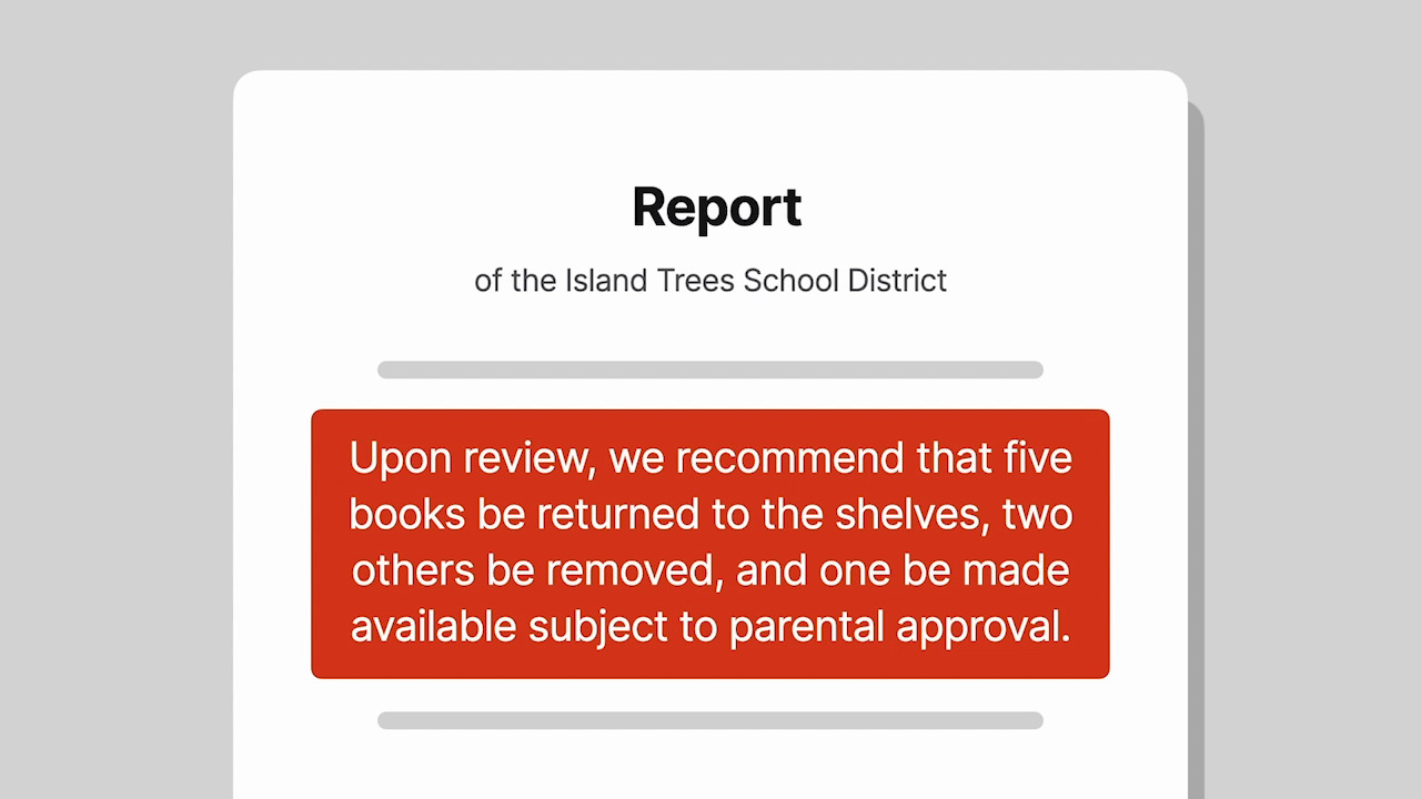 Board of Education Island Trees Union Free School District No. 26 v. Pico 457 U.S. 853 102 S.Ct. 2799 73 L.Ed.2d 435 1982 Case Brief Summary Quimbee