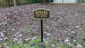 Garden Boss Dog Poop Signs
