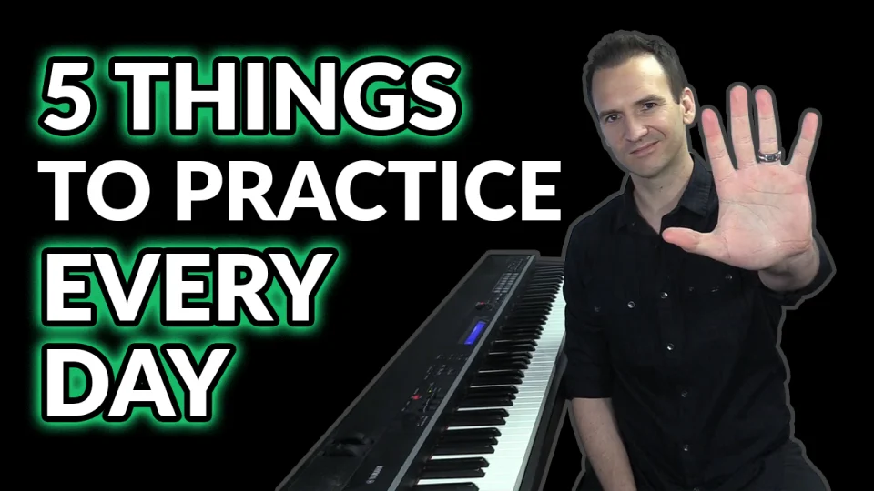 barril Estallar tubería 5 Things to Practice On Piano Every Day - Piano With Jonny