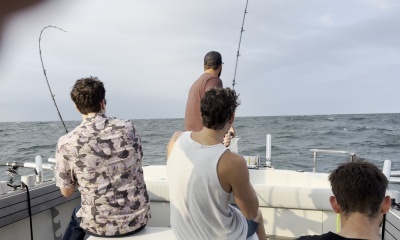 big waves and big fish