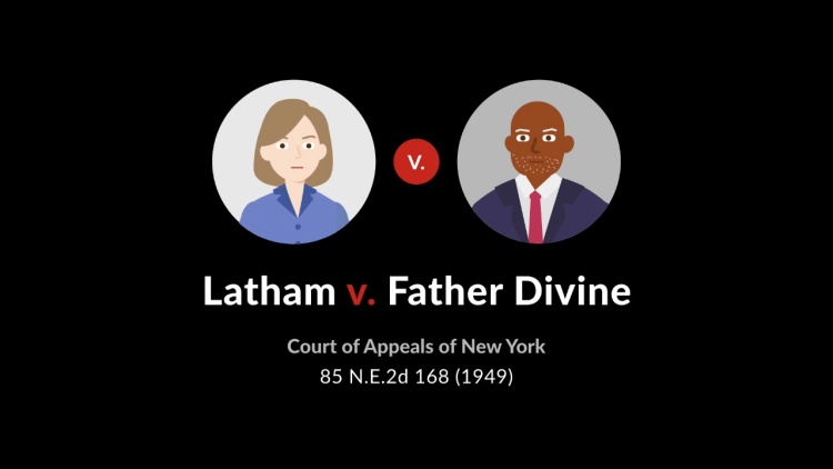 Latham v. Father Divine