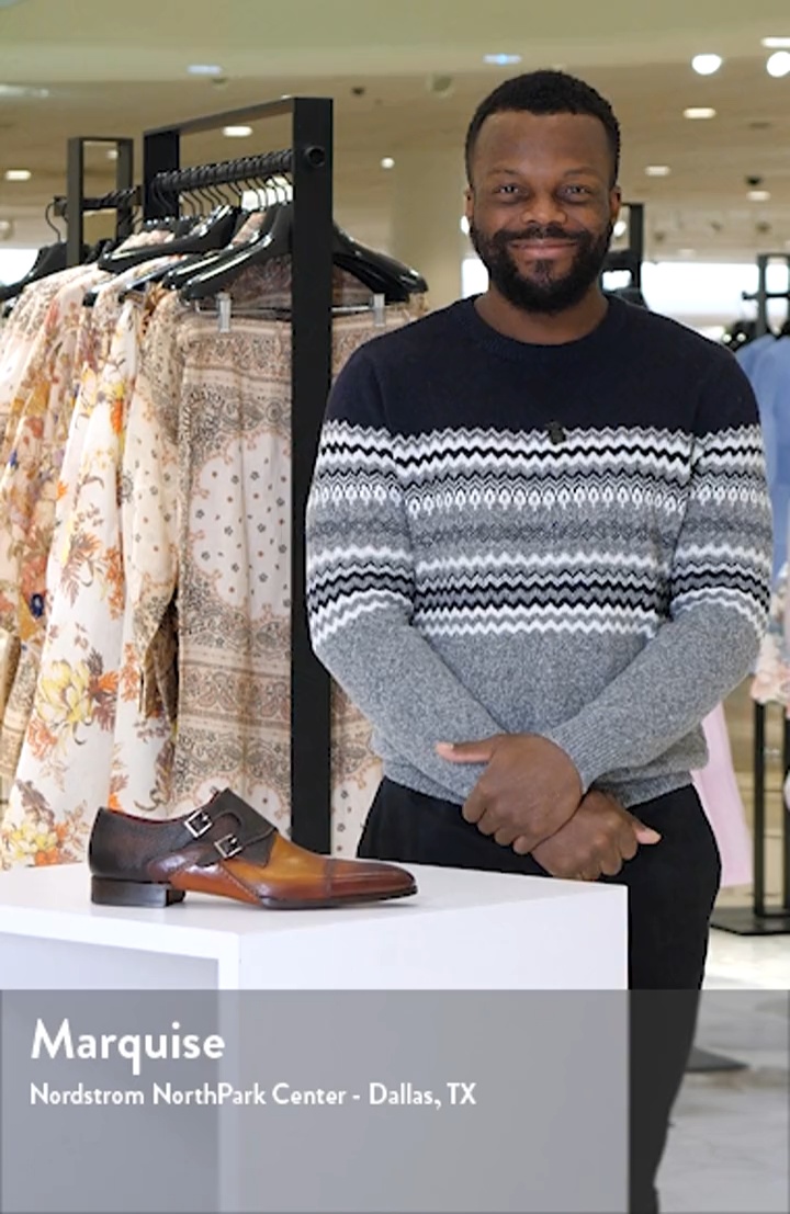 Magnanni Ondara II Double Monk Strap Shoe (Men) | Nordstrom