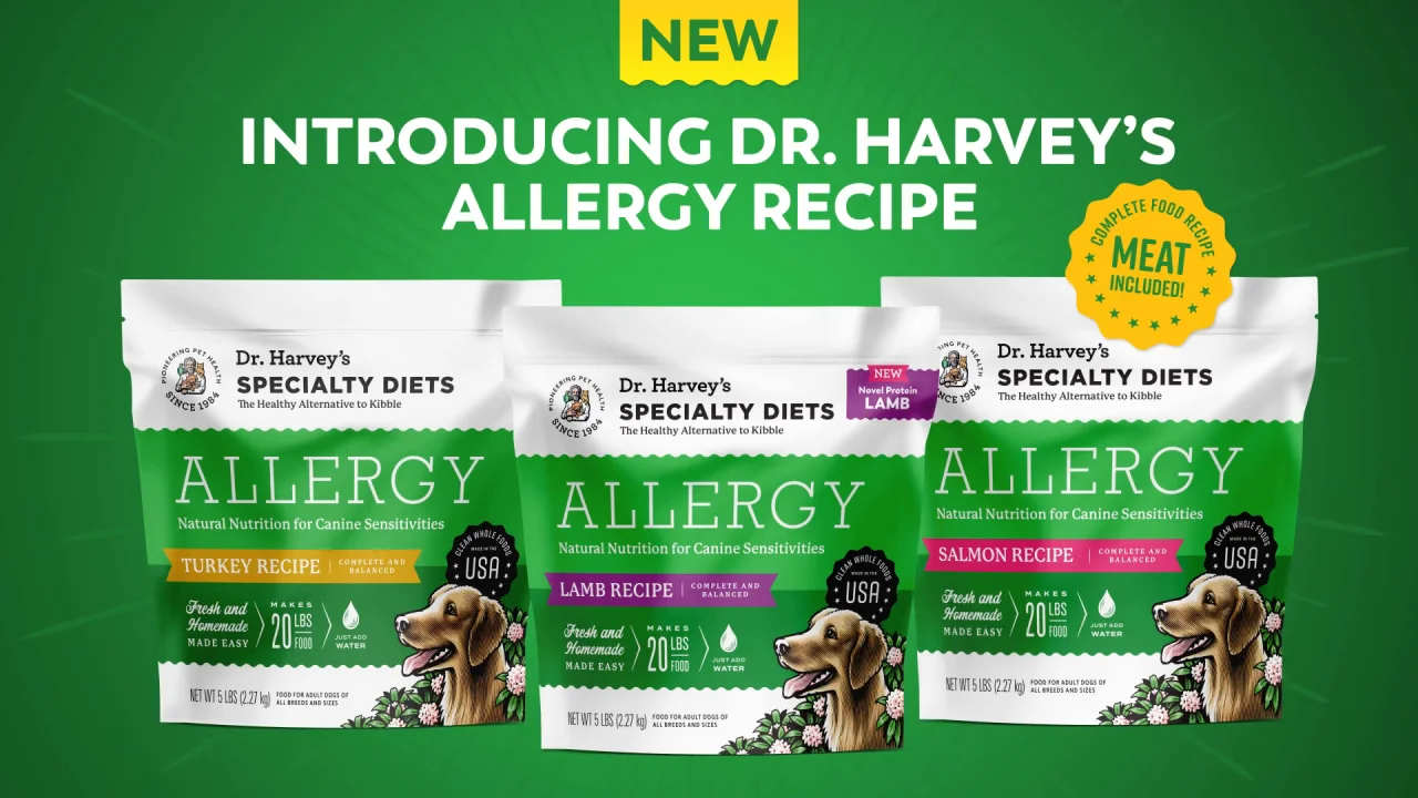 Natural Allergy Food for Dogs Dr. Harvey s