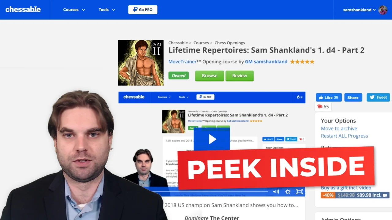 Download Lifetime Repertoires: Sam Shankland's Part 1 & 2