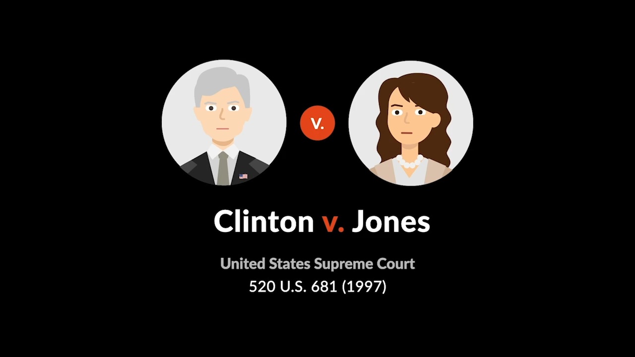 clinton v jones case brief