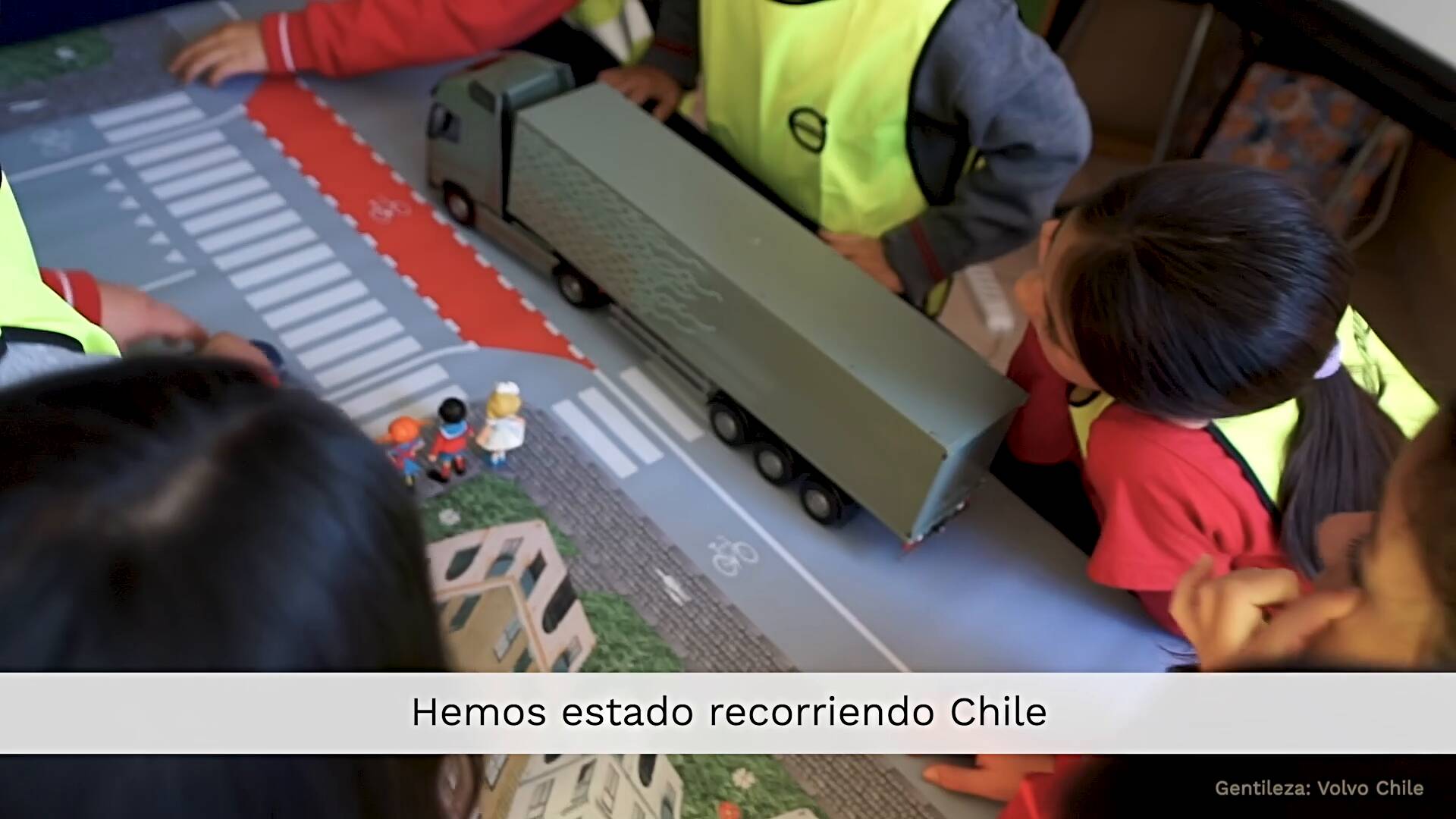 Volvo Chile educa a los niños para prevenir accidentes viales