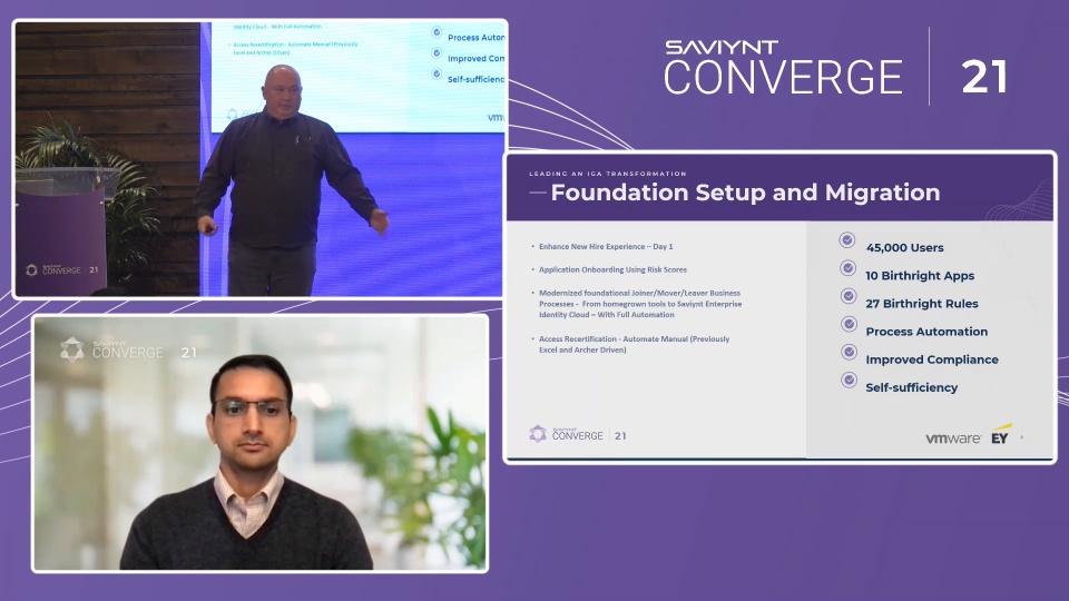 How VMWare overcame common application onboarding and compliance challenges, solved advanced use cases, and transformed its identity program with Saviynt