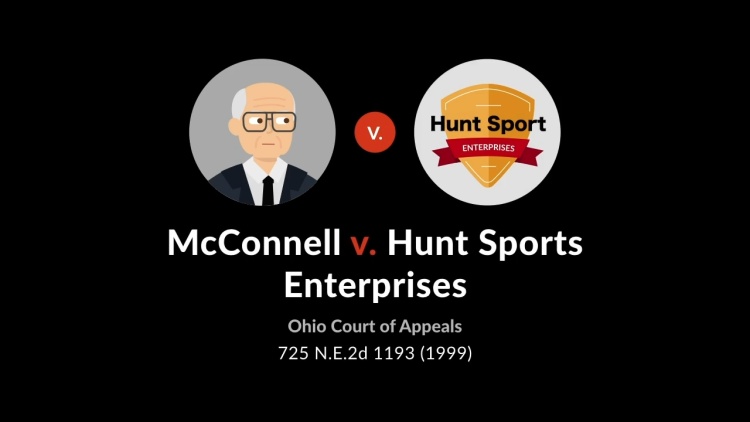 McConnell v. Hunt Sports Enterprises
