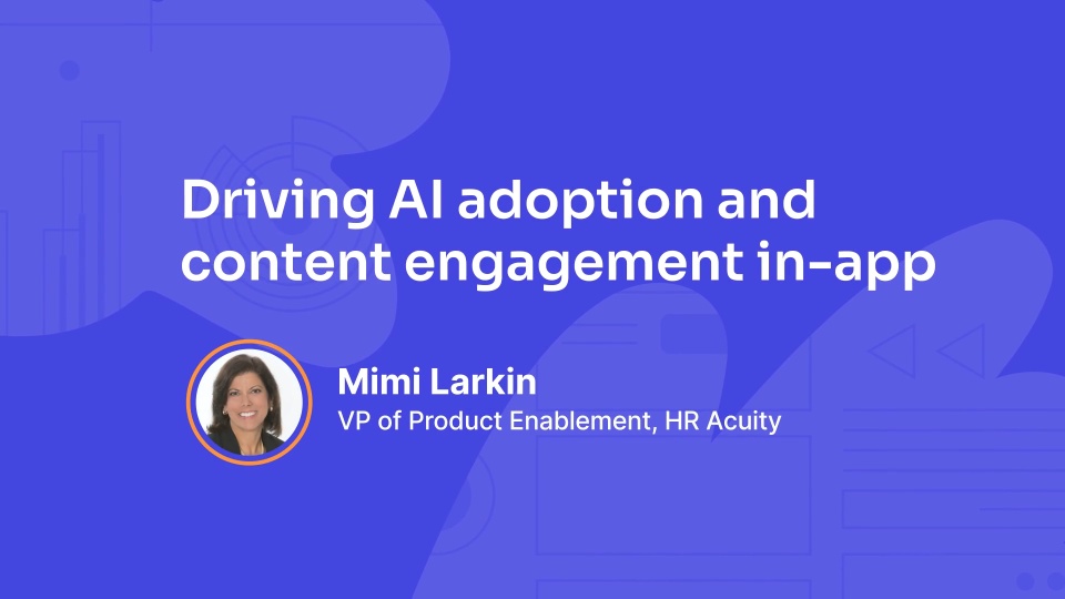 Driving AI adoption and content engagement in-app