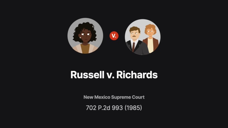 Russell v. Richards