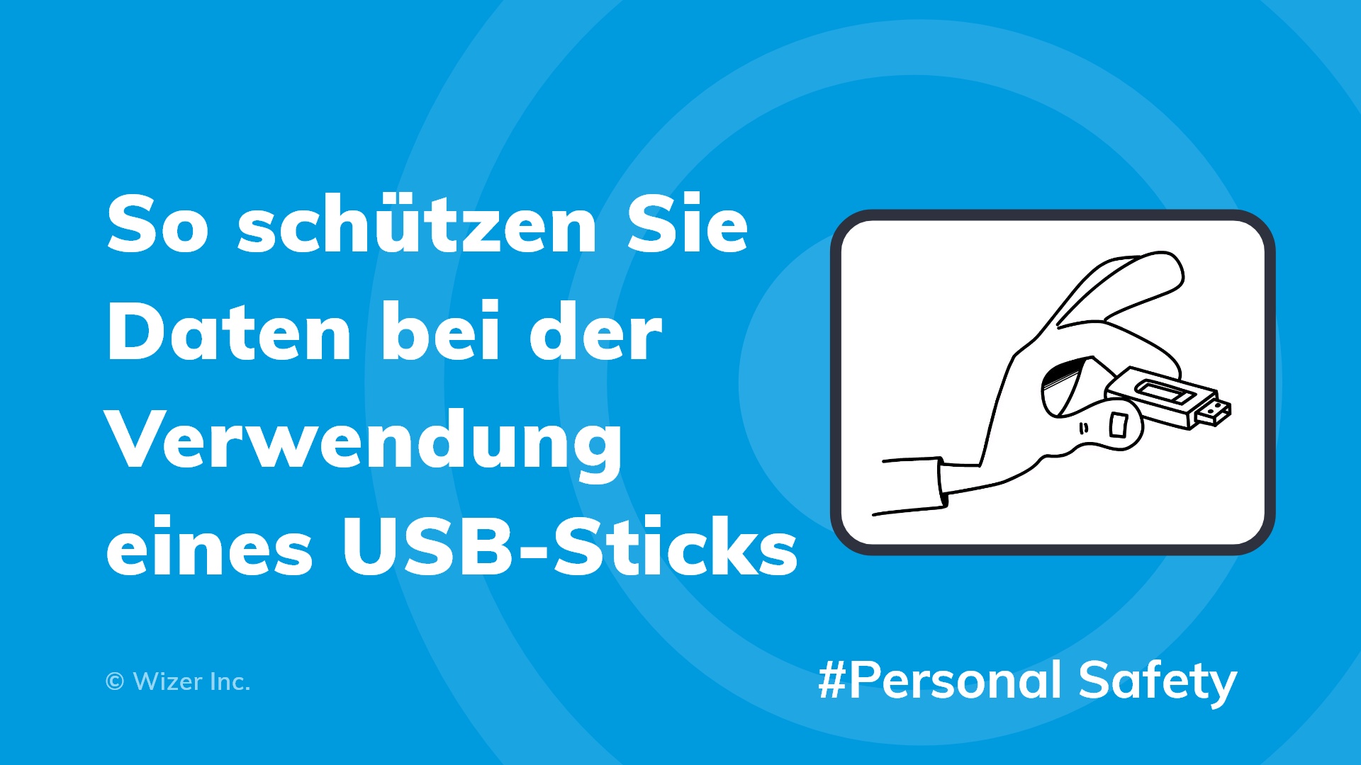 So schützen Sie Daten bei der Verwendung eines USB-Sticks