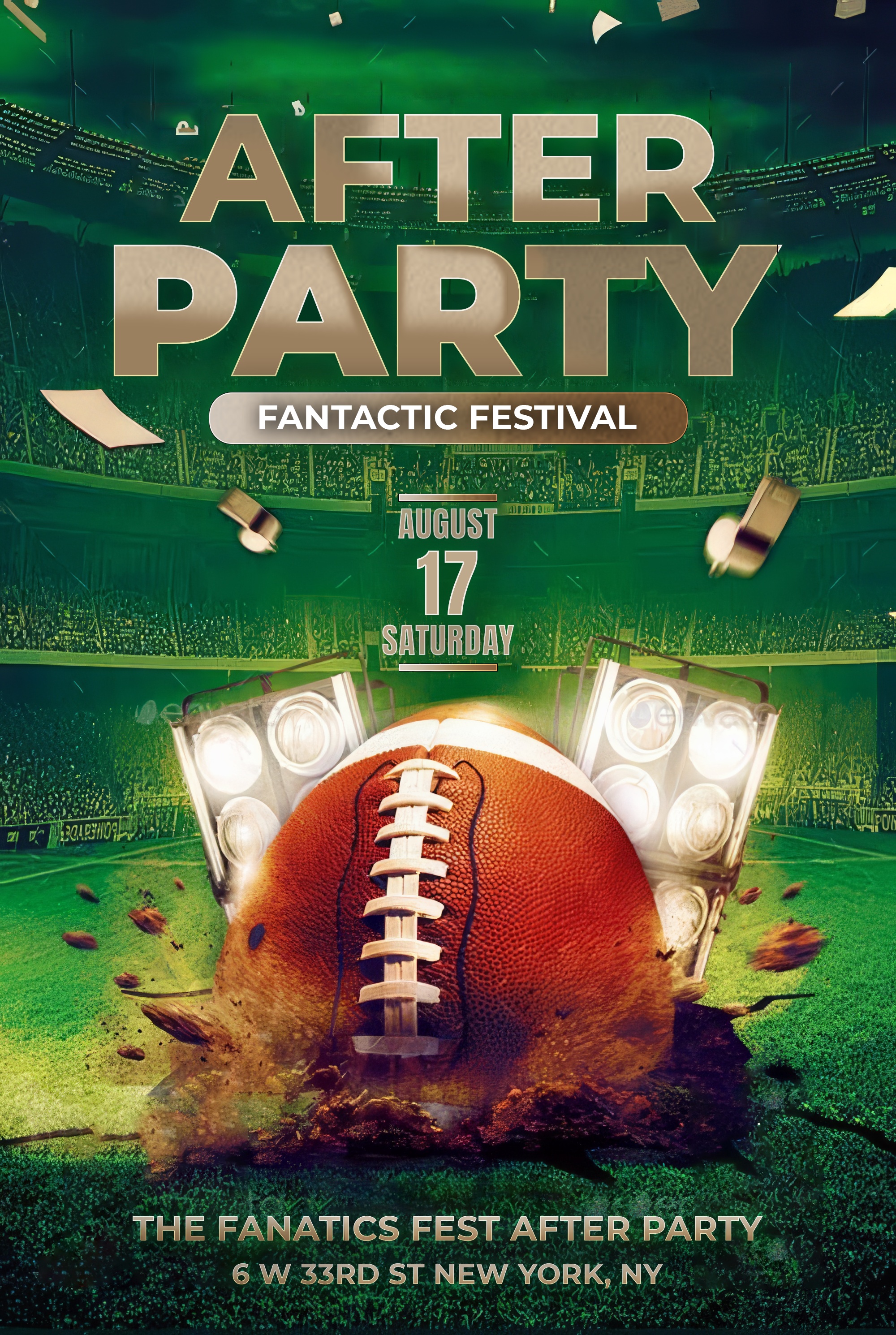 Portfolio design: A Flyer for a Football League Match __ Behance-656ac8205210017.66b68931dd8df