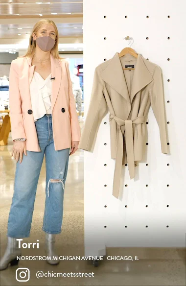 Outerwear Mackage Azara Jacket Mackage Azara Water Resistant Wool