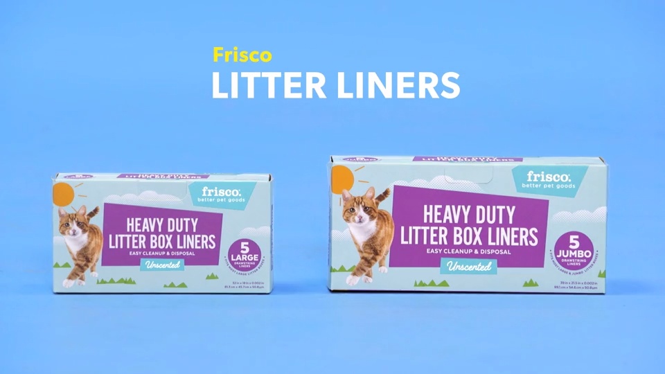 Whisker city jumbo clearance litter box liners