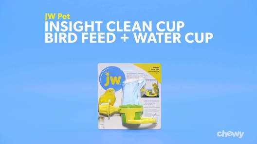 JW Pet Clean Cup Feed & Water Cup - Small