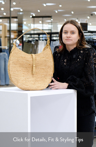 Polo Ralph Lauren Raffia Shoulder Bag (Women) | Nordstrom