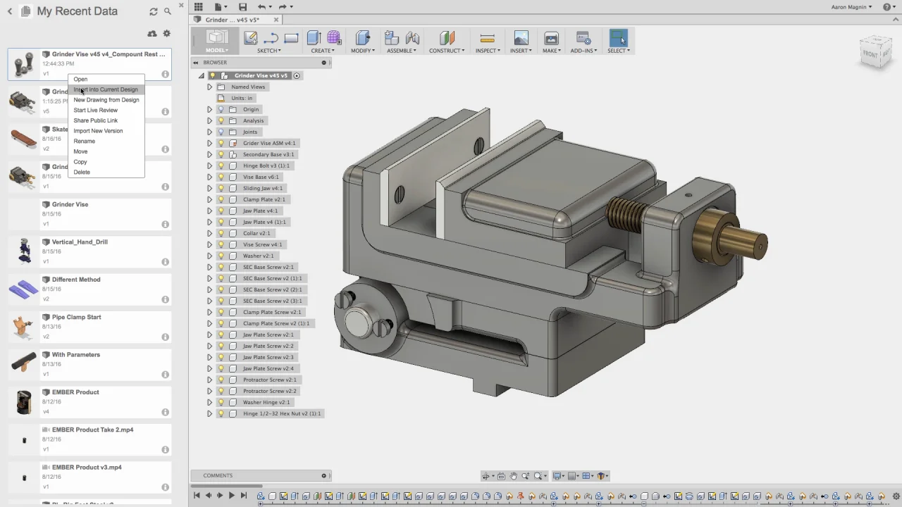 Fusion 360 Help | Getting with Fusion 360 | Autodesk